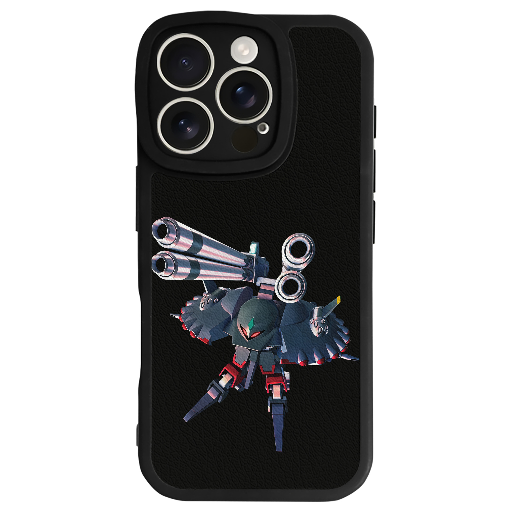 （画像用） 機動戦士ガンダム Mobile Suit Gundam 【iPhone 16シリーズ対応】シリコンスマホケース（レザー調） 材質：シリコン